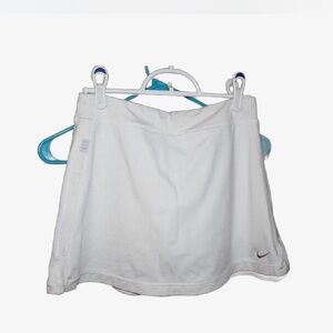White Nike tennis skirt